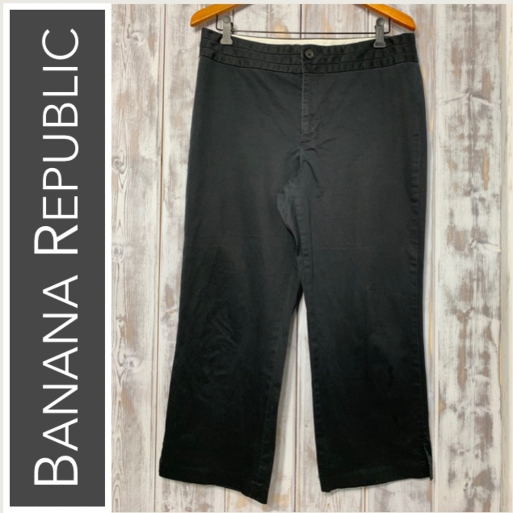 Banana Republic “Harrison” Black Capris with Stretch GUC